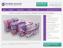 Tablet Screenshot of envelopesystems.co.uk